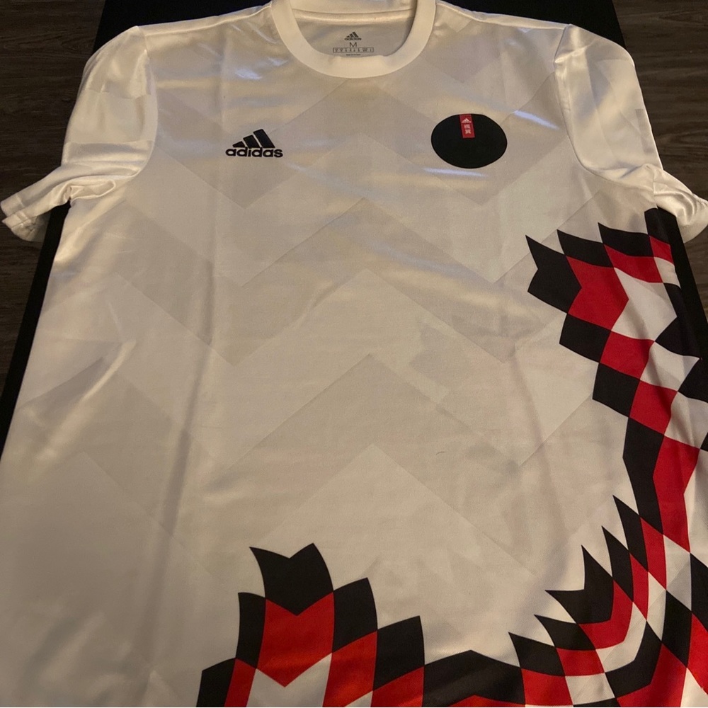 Adidas Limited Captain Tsubasa 10 Jersey White/Red Medium